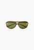 New Knot Aviator-Style Acetate And Gold-Tone Sunglasses